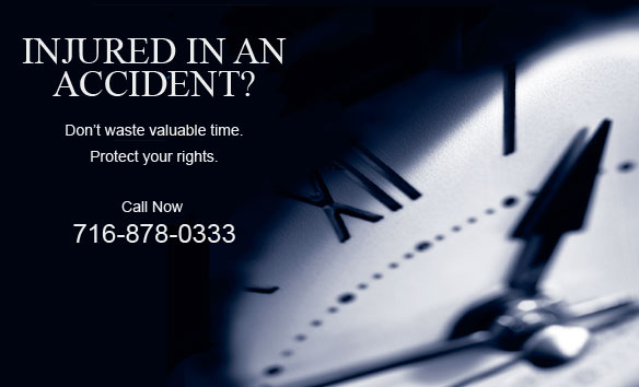 Injured in an Accident?  Don't waste valuable time.